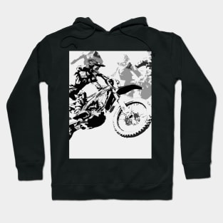 The Big Race - Motocross Racers Hoodie